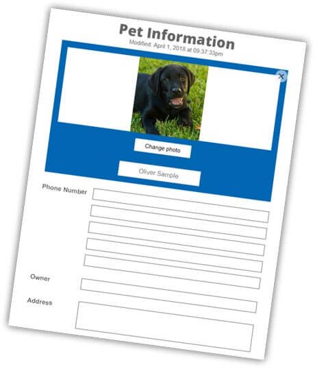 log into you pet id account